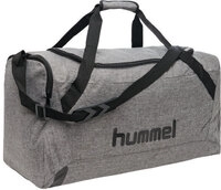 Hummel CORE SPORTS BAG - GREY MELANGE - S