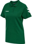Hummel HMLGO COTTON POLO WOMAN - EVERGREEN - S