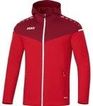 JAKO Kapuzenjacke Champ 2.0 4XL Rot/Weinrot