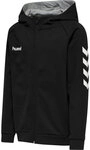 Hummel HMLGO KIDS COTTON ZIP HOODIE - BLACK - 116