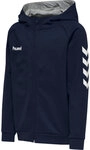 Hummel HMLGO KIDS COTTON ZIP HOODIE - MARINE - 152
