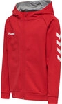 Hummel HMLGO KIDS COTTON ZIP HOODIE - TRUE RED - 164