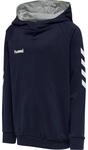 HMLGO KIDS COTTON HOODIE - MARINE - 128