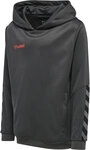 Hummel hmlAUTHENTIC KIDS POLY HOODIE - ASPHALT - 116
