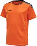 Hummel hmlAUTHENTIC KIDS POLY JERSEY S/S - TANGERINE - 176