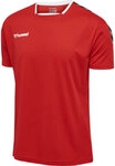Hummel hmlAUTHENTIC KIDS POLY JERSEY S/S - TRUE RED - 128
