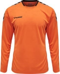 Hummel hmlAUTHENTIC POLY JERSEY L/S - TANGERINE - 2XL