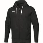 JAKO Kapuzenjacke Base 140 Schwarz