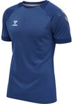 Hummel hmlLEAD S/S POLY JERSEY TRUE BLUE 2XL