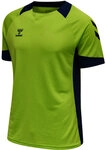 Hummel hmlLEAD S/S POLY JERSEY LIME PUNCH XL
