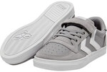 Hummel SLIMMER STADIL LEATHER LOW JR - ALLOY - 27