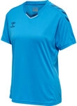 Hummel hmlCORE XK POLY JERSEY S/S WOMAN BLUE DANUBE XS