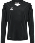 Hummel hmlCORE XK POLY JERSEY L/S KIDS - BLACK - 140