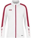 Jako Polyesterjacke Power wei&szlig;/rot 34