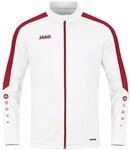 Jako Polyesterjacke Power wei&szlig;/rot S