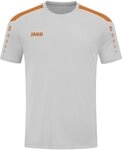 Jako Trikot Power KA soft grey/neonorange 116