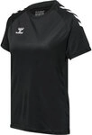 Hummel hmlCORE XK CORE POLY T-SHIRT S/S WOMAN - BLACK - XS