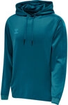 Hummel hmlCORE XK POLY SWEAT HOODIE BLUE CORAL S