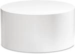 Couchtisch MONOBLOC 60x60x30 cm Wei&szlig; Hochglanz