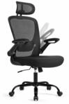 B&uuml;rostuhl ergonomisch mit Mesh tintenschwarz