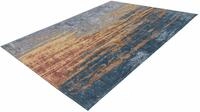 Teppich Blaze 300 Beige / Blau 75cm x 150cm | Jacquard-Teppich