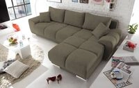 Ed Exciting Design Sofa Anton mit Schlaffunktion &amp; Bettkasten in...