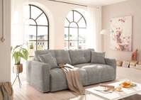 Schlafsofa Bullet von ED Exciting Design &ndash; Komfortables Mikrofaser-Sofa mit
