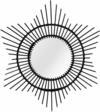 Rattan Spiegel Aina 425 Schwarz