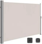 Seitenmarkise 180 x 350 cm Taupe