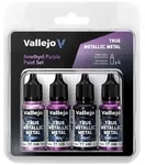 Vallejo True Metallix Metal PAINT SET Amethyst Purple