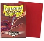 Dragon Shield: Crimson - Matte Sleeves - Standard Size