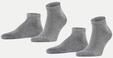 Falke 2er Pack Sneakersocken Grau 39-42