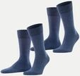 Falke Socken 2er-Pack Blau 39-42