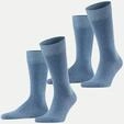 Falke Socken 2er-Pack Blau 39-42