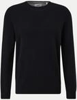 s.Oliver RED LABEL Strickpullover mit Logo-Stickerei Schwarz 3XL