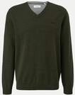 s.Oliver RED LABEL Strickpullover mit V-Ausschnitt Gr&uuml;n S