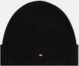 Tommy Hilfiger Beanie mit Logo-Stickerei Schwarz 