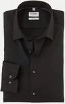 Olymp Body-Fit Hemd Level Five Schwarz 41