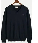 Regular-Fit Pullover Blau XXL