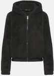 Only Teddy-Jacke Schwarz M