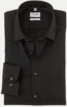 Olymp Body-Fit Hemd Level Five Schwarz 42