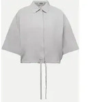 Cropped-Hemdbluse LAINAY Grau 5