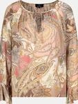 Monari Elegante Bluse mit Paisleymuster Mehrfarbig 40