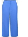 Hose aus Leinen-Mix Blau 36