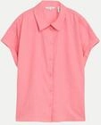 Tom Tailor Casual Bluse mit Relaxed-fit Rosa 36