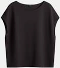 someday Kurzarm-Sweatshirt Uvalerie Schwarz 38