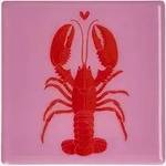 Untersetzer Love Hummer Rosa