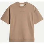 Boxy Fit T-Shirt Braun S