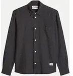 Hemd aus Twill Schwarz S