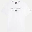 Tommy Hilfiger Jerseyshirt mit Logo Wei&szlig; XXL